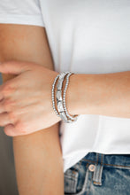 Load image into Gallery viewer, Metal Movement Silver Bracelet Paparazzi Accessories