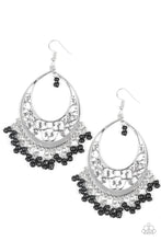 Load image into Gallery viewer, Malibu Mamba Black Earring Paparazzi Accessories