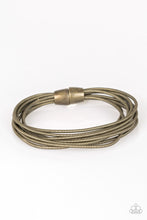 Load image into Gallery viewer, Mainstream Maverick Brass Bracelet Paparazzi Accessories