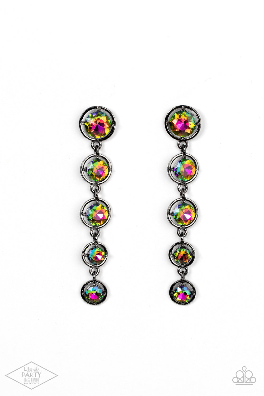 Drippin In Starlight - Multi Earrings Paparazzi Accessories