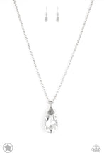 Load image into Gallery viewer, Spellbinding Sparkle White Necklace Paparazzi Accessories