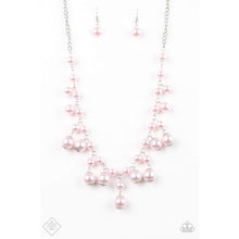Load image into Gallery viewer, Soon to be Mrs Pink Pearl Necklace Paparazzi Accessories