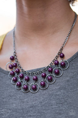 Really Rococo Purple Necklace Paparazzi Accessories