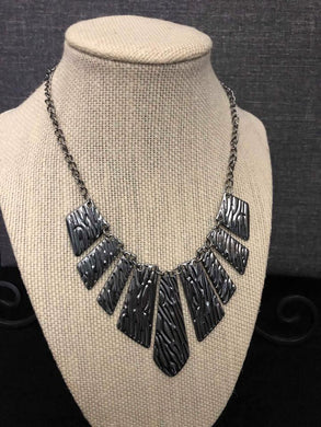 Texture Tigress Black Necklace Paparazzi Accessories